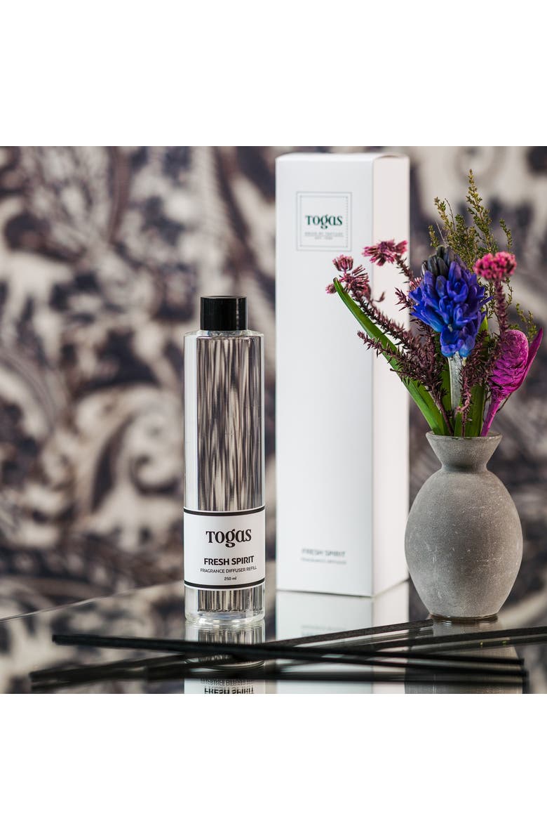 Togas Fresh Spirit Refiller Aromatic Diffuser, Alternate, color, White