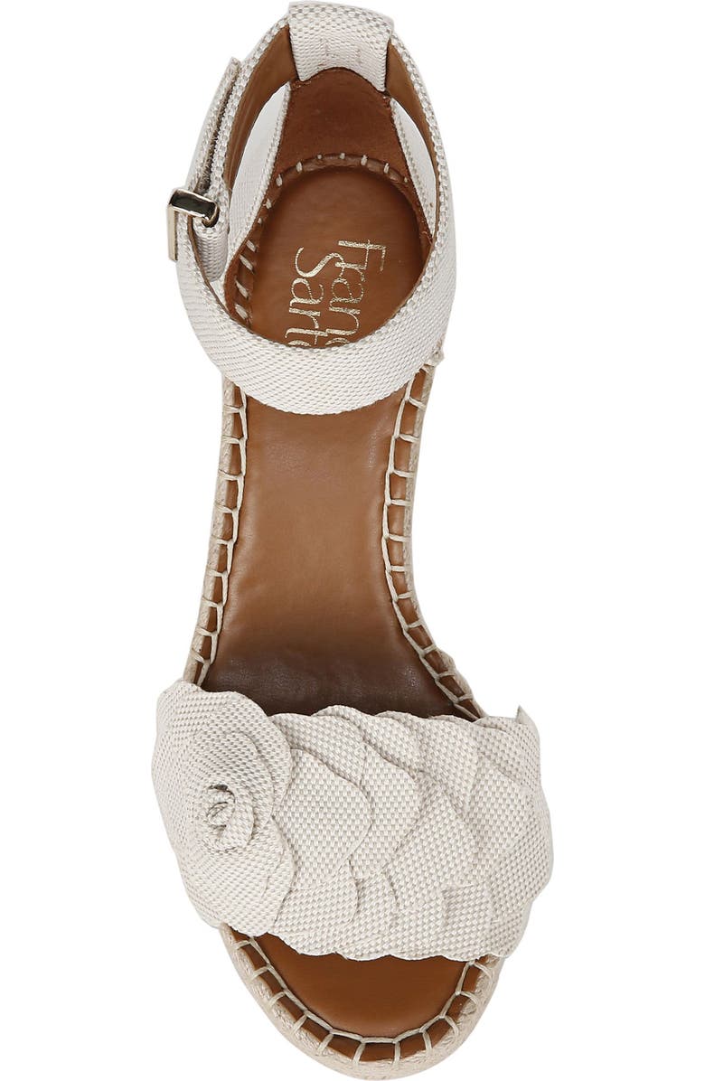 Franco Sarto Clemens Ankle Strap Platform Wedge Espadrille Sandal, Alternate, color,
