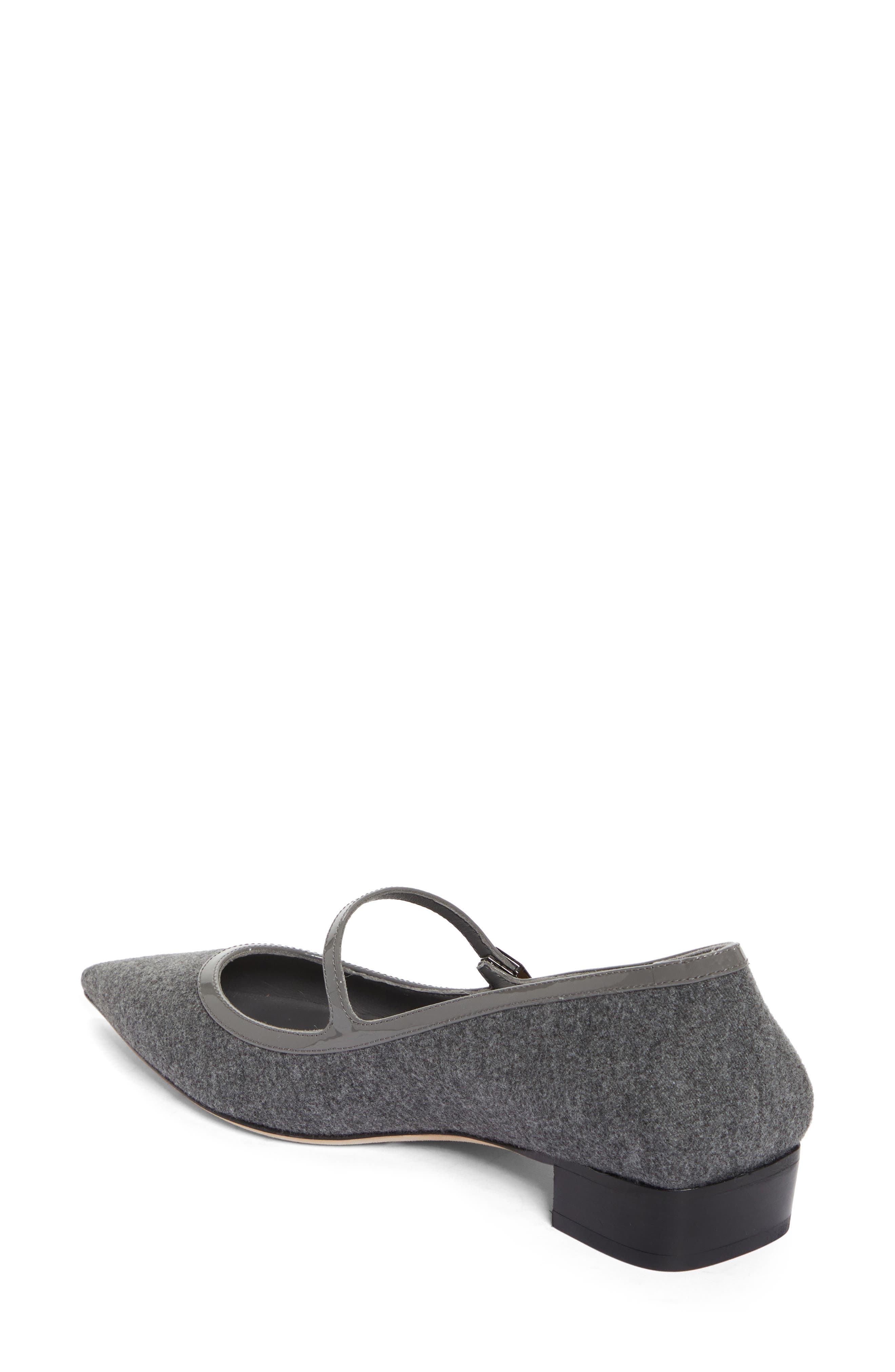 Jimmy Choo Carolyn Pointed Toe Mary Jane Flat, Alternate, color, 