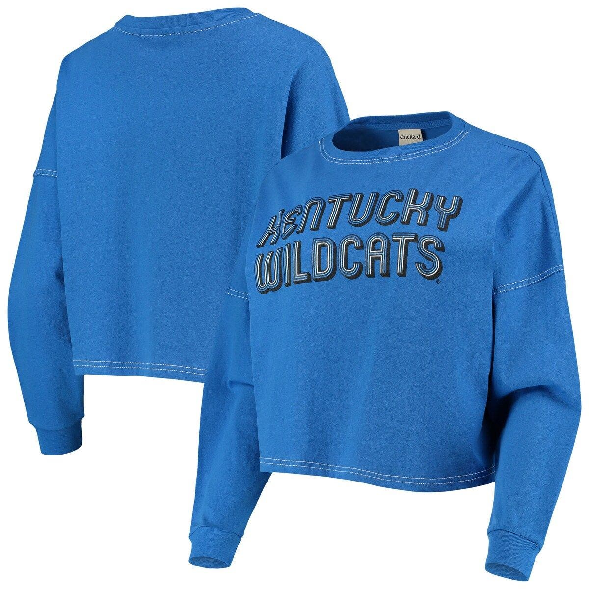 CHICKA-D Women's chicka-d Royal Kentucky Wildcats Vintage Jersey Boxy ...