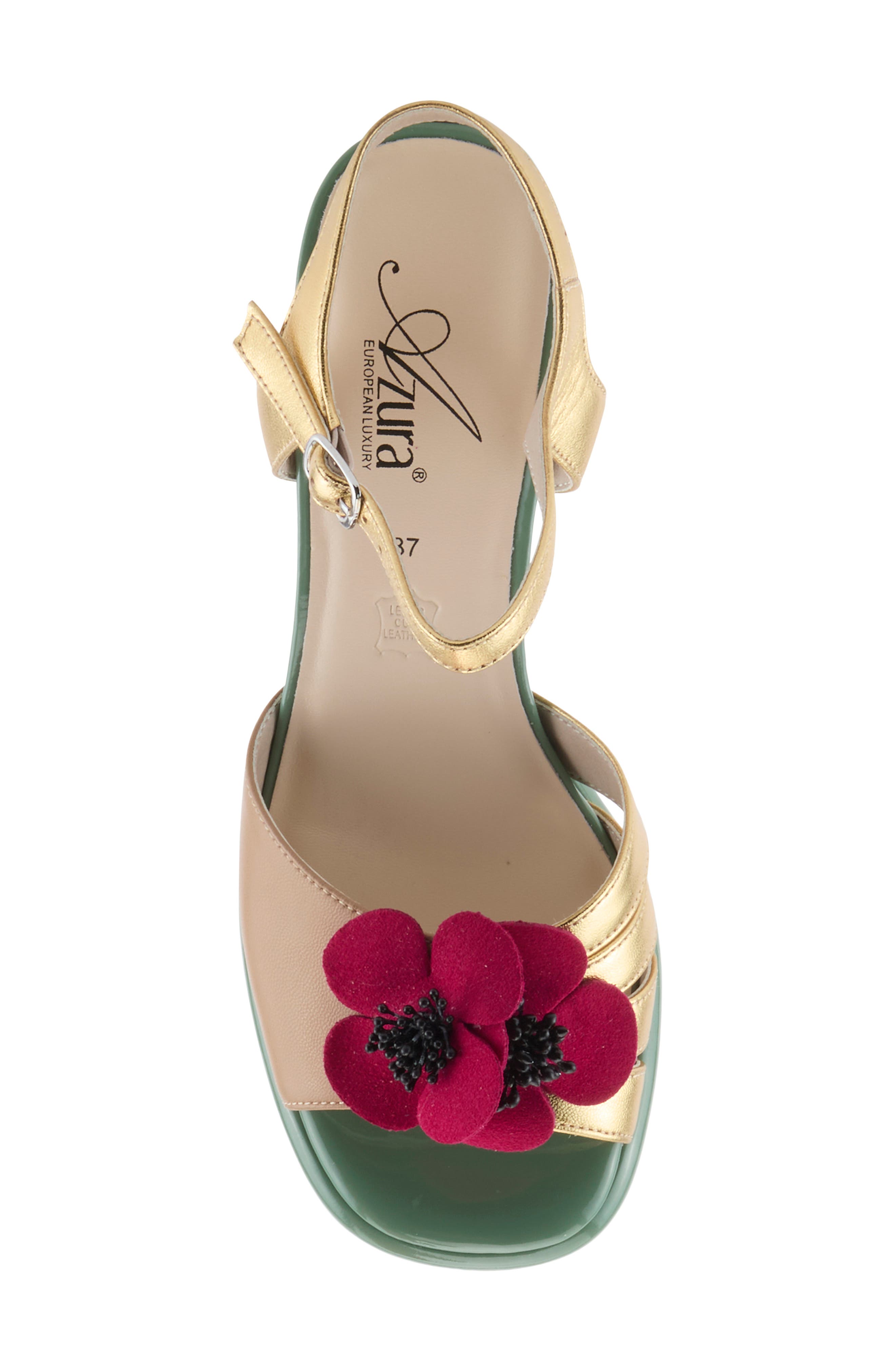 Katriel Sandal, Alternate, color, GOLD MULTI