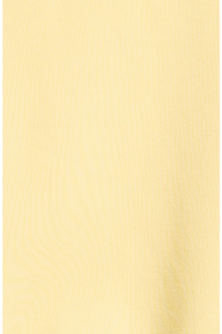 Kids' Cotton Blend French Terry Top, Alternate, color, LEMON DROP