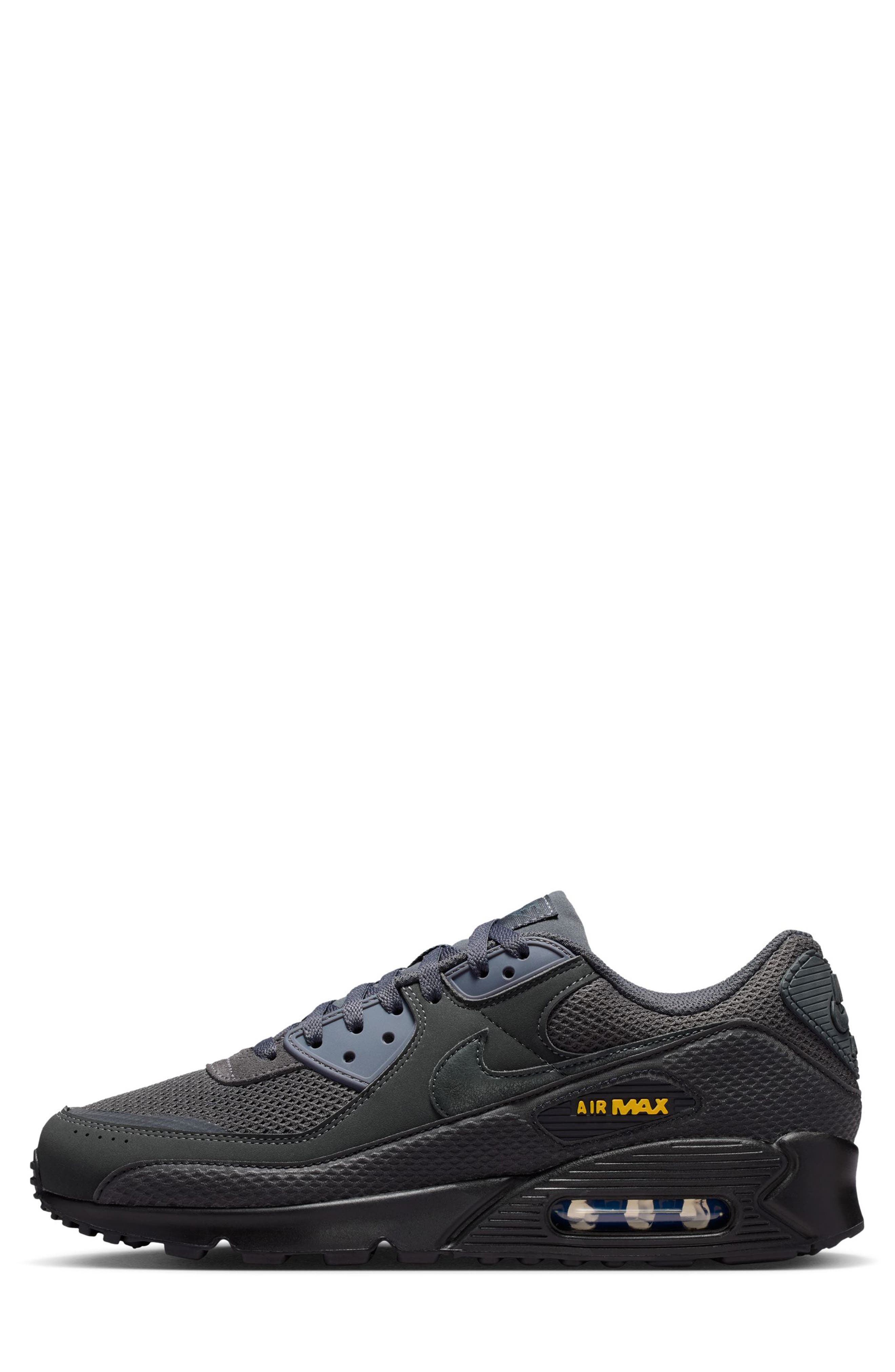 Air Max 90 PRM Sneaker, Alternate, color, ANTHRACITE/ DARK SMOKE GREY