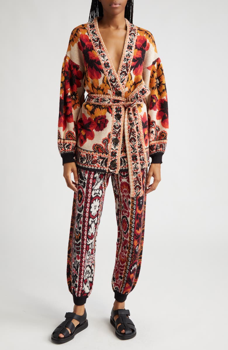 FARM Rio Stripe Knit Joggers, Alternate, color,