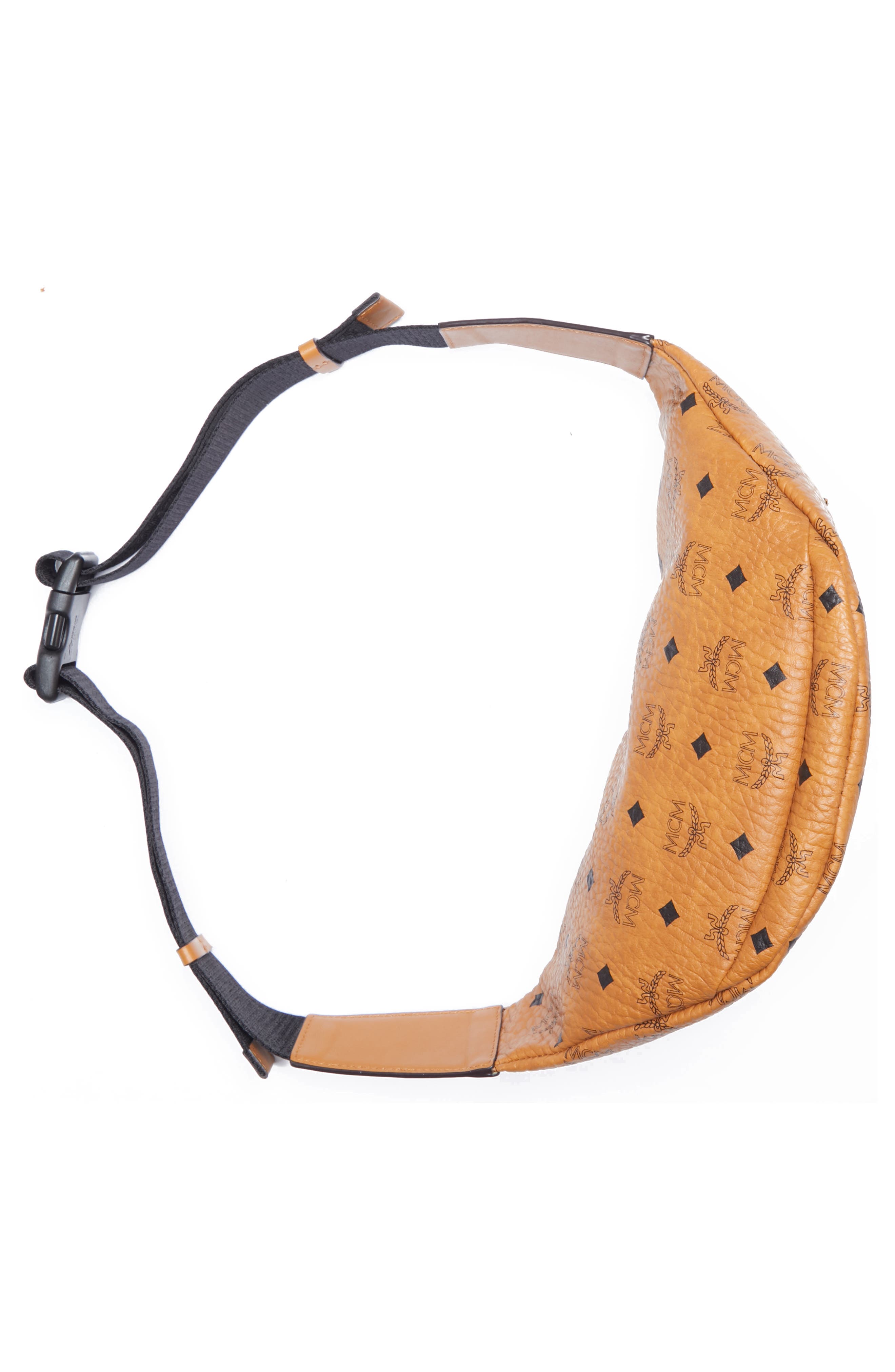 MCM Medium Stark Belt Bag, Alternate, color, 