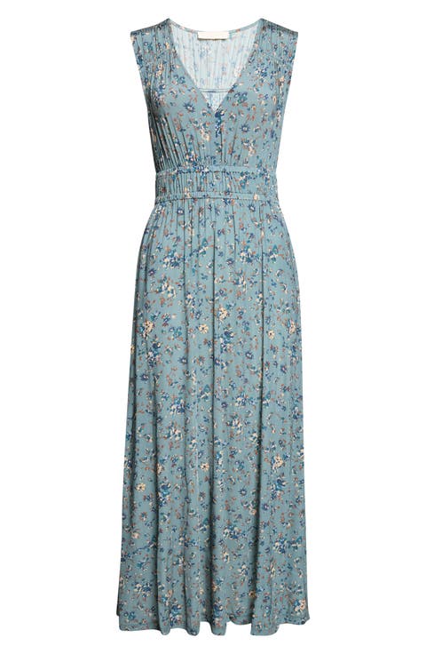 Ursula Print Sleeveless Maxi Dress