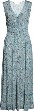 Ulla Johnson Ursula Print Sleeveless Maxi Dress