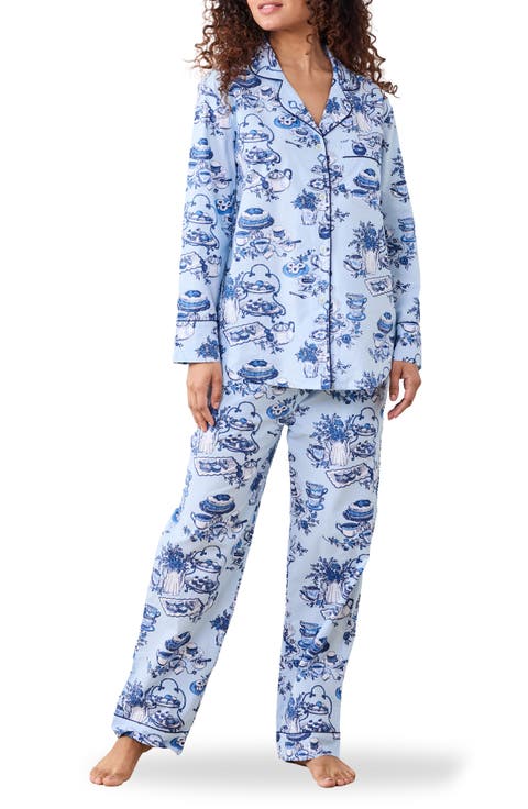 Long Sleeve Organic Cotton Pajamas Set
