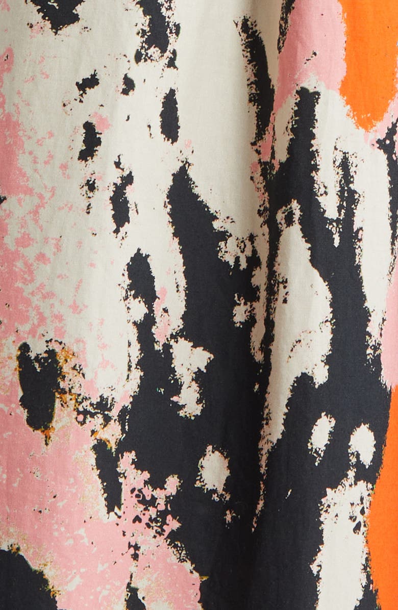 A.L.C. Jayden Print Maxi Skirt, Alternate, color, Black Multi