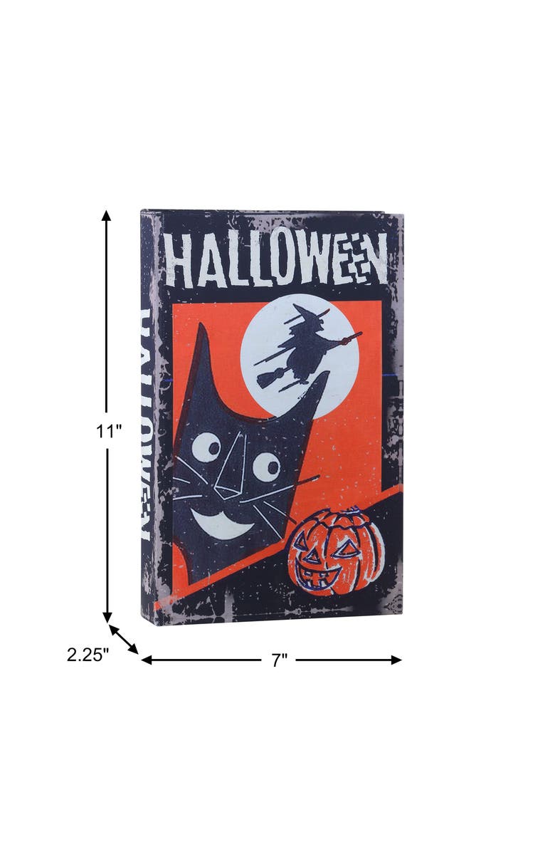 Mr. Halloween Set of 3 Retro Nested Storage Books, Alternate, color, Multicolor