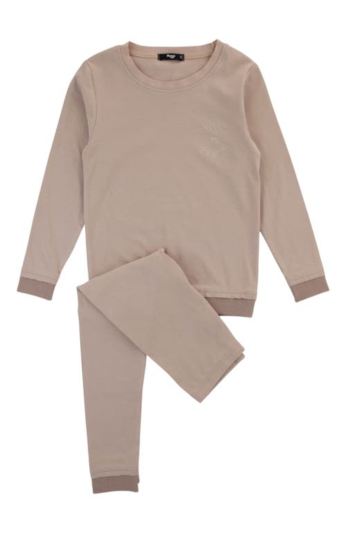 Noggiwear Sweet Dreams Loungewear Set In Neutral