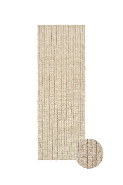 Lorena Canals Wool Runner Rug In Neutral