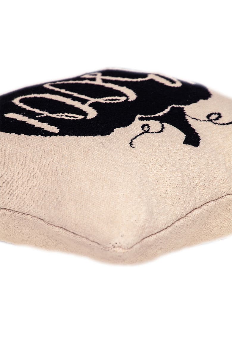 PARKLAND COLLECTION Baby Boo Transitional Beige/Cream Throw Pillow, Alternate, color, 