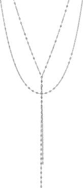 LANA Blake 14K Gold Lariat Necklace