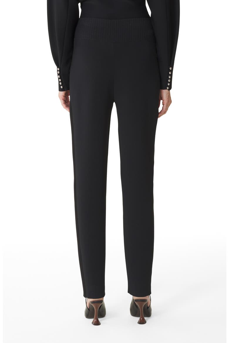Black Viscose Leggings, Alternate, color, Black