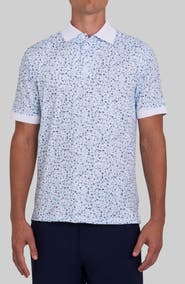 Bad Birdie Evolution Ridge Floral Performance Golf Polo