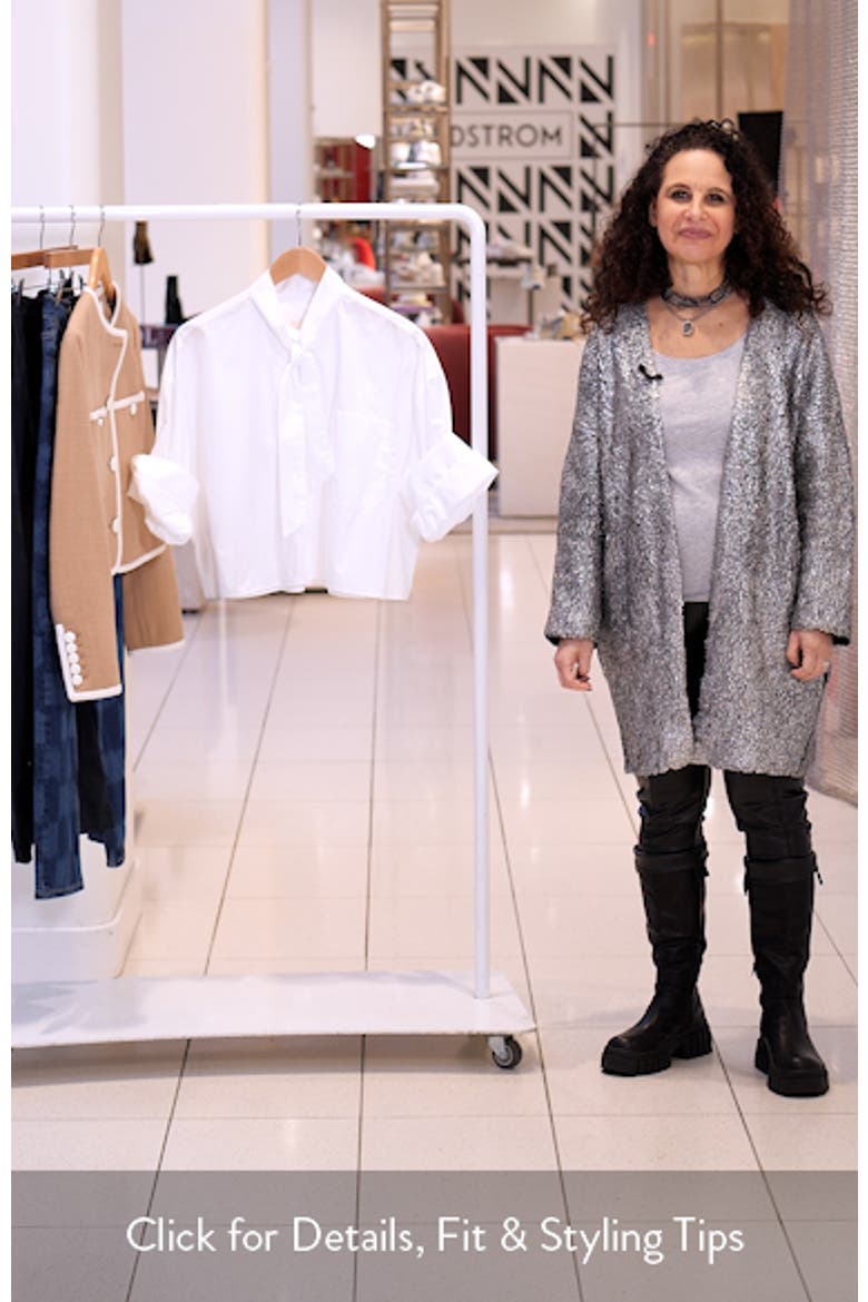Next Ex Tie Neck Crop Shirt video