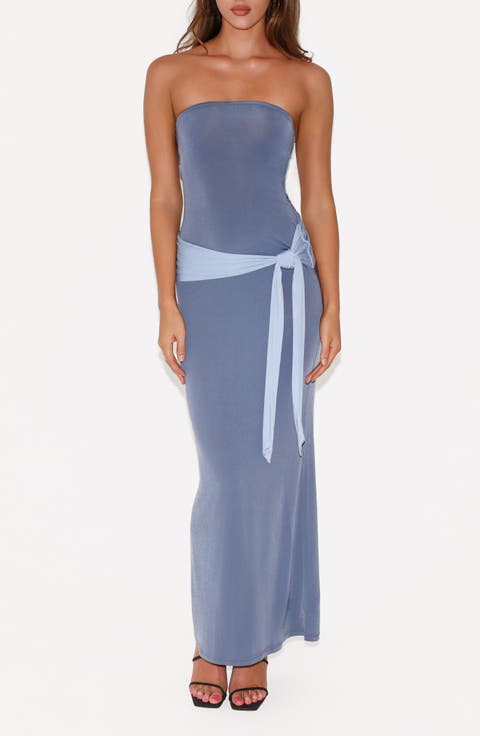 Tove Strapless Maxi Dress