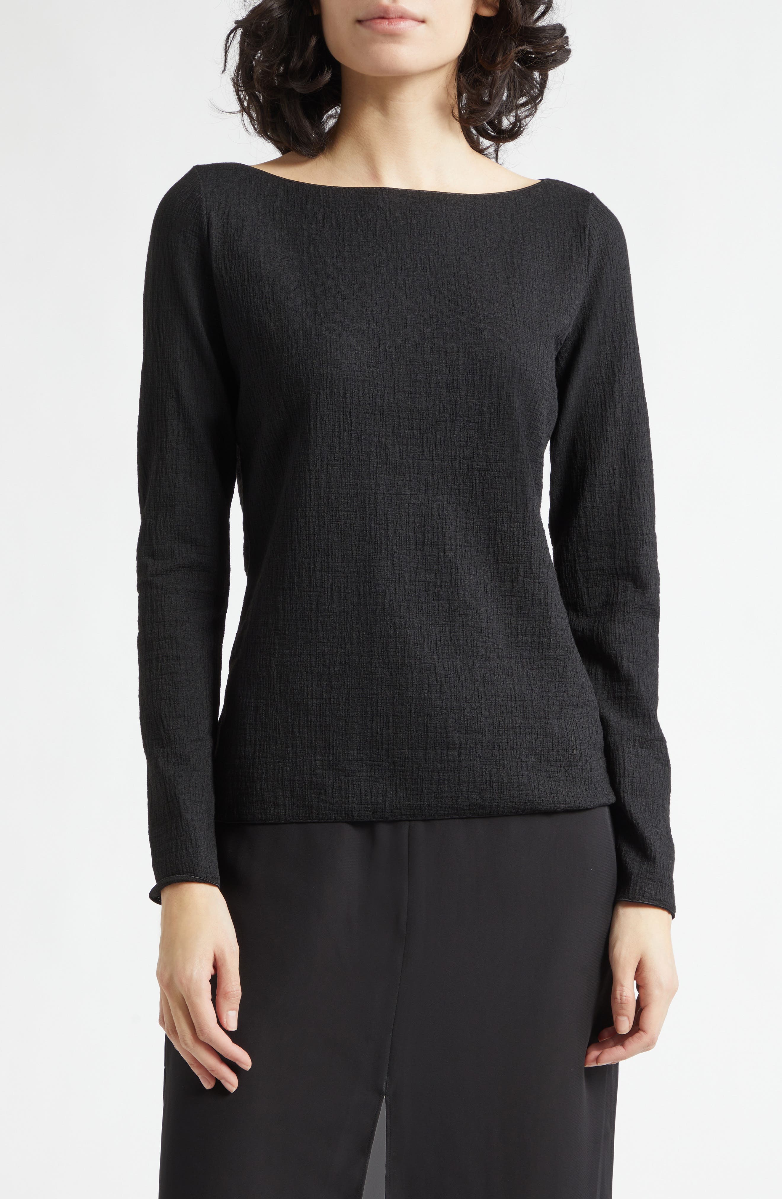 Boat Neck Top