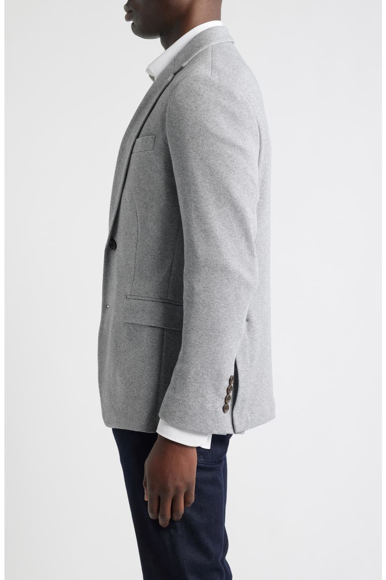 Jetsetter Trim Fit Sport Coat, Alternate, color, LIGHT GREY WITH FLAPS