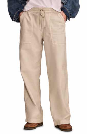 Lucky Brand Wide Leg Utility Drawstring Pants