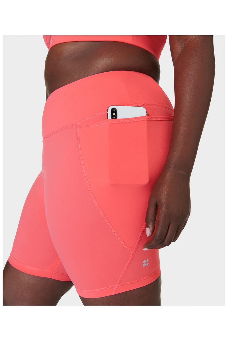 Bike Shorts, Alternate, color, CORAL PINKDNU