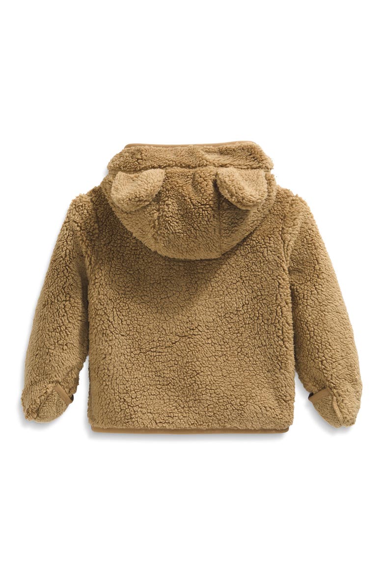 Campshire Ears Fleece Zip Hoodie, Alternate, color, TEDDY BROWN