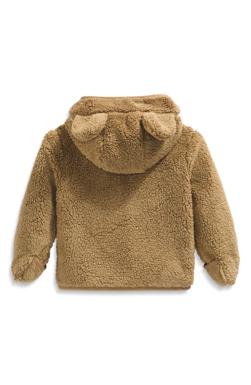 The North Face Kids' Campshire Ears Fleece Zip Hoodie In Brown