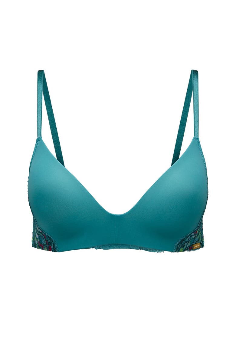 Arwen Contour Plunge Bra, Alternate, color, Dark blue