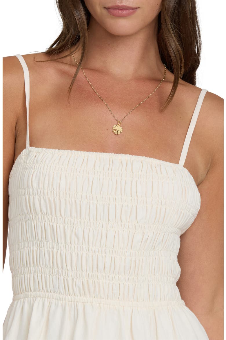 Suns Out Fit & Flare Minidress, Alternate, color, WHITE CAP