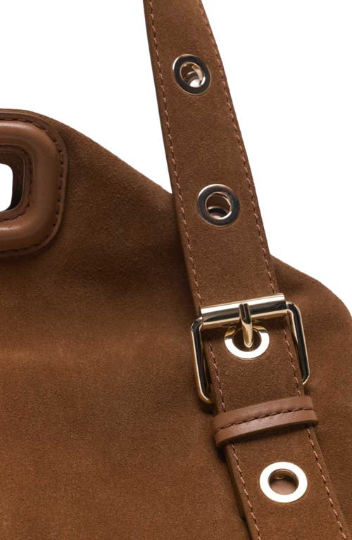 Maje Suede Miss M Xl Bag