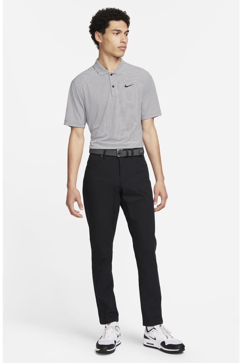 Tour Five-Pocket Slim Golf Pants, Alternate, color, 010 BLACK/BLACK