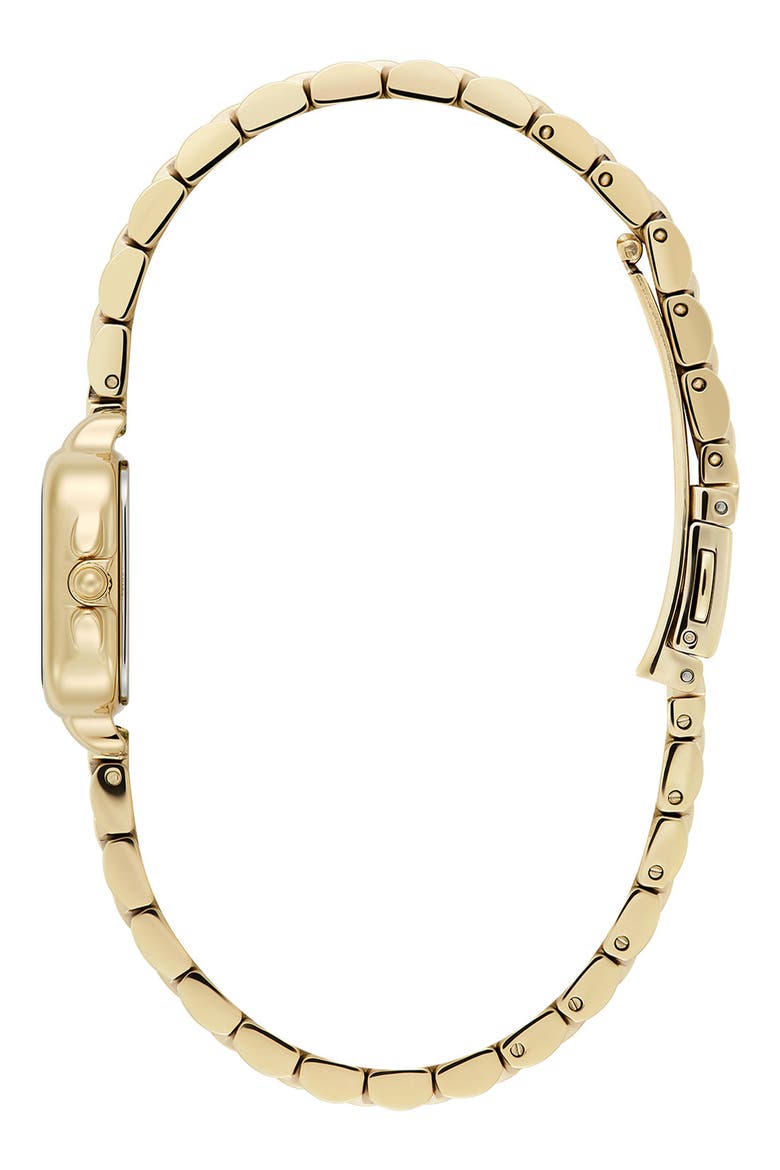 Mini Grosvenor Bracelet Watch, 20mm, Alternate, color, GOLD
