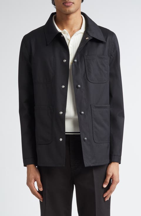 Wool Cashmere Armband Bell Sleeve Jacket With Shearling