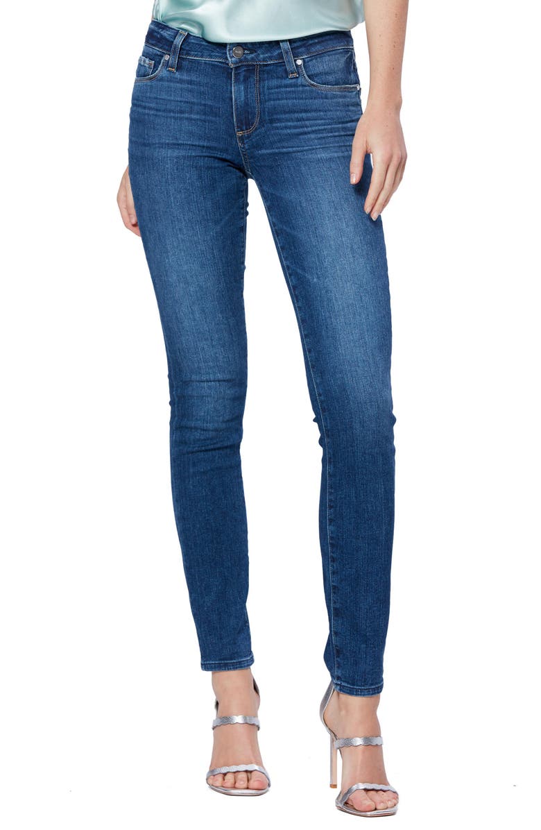 PAIGE Skyline Skinny Jeans, Main, color, 