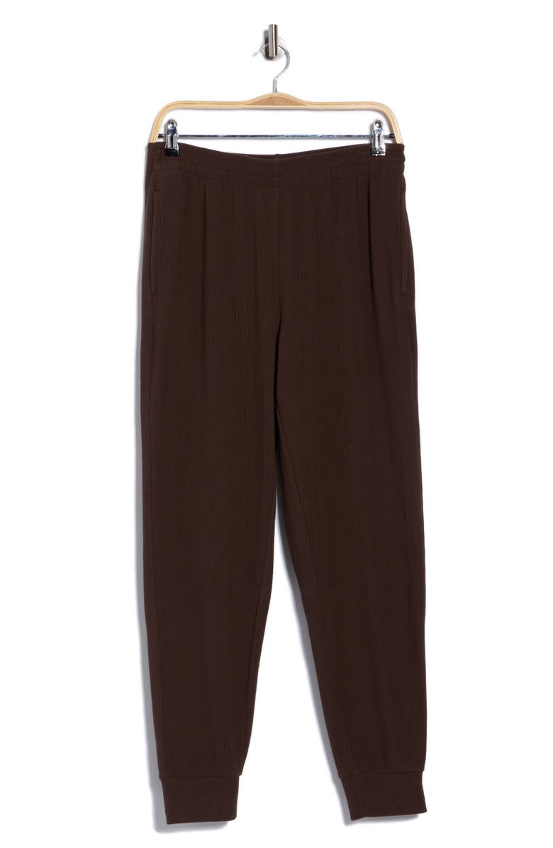 APANA Eden Ottoman Knit Joggers, Alternate, color, Java