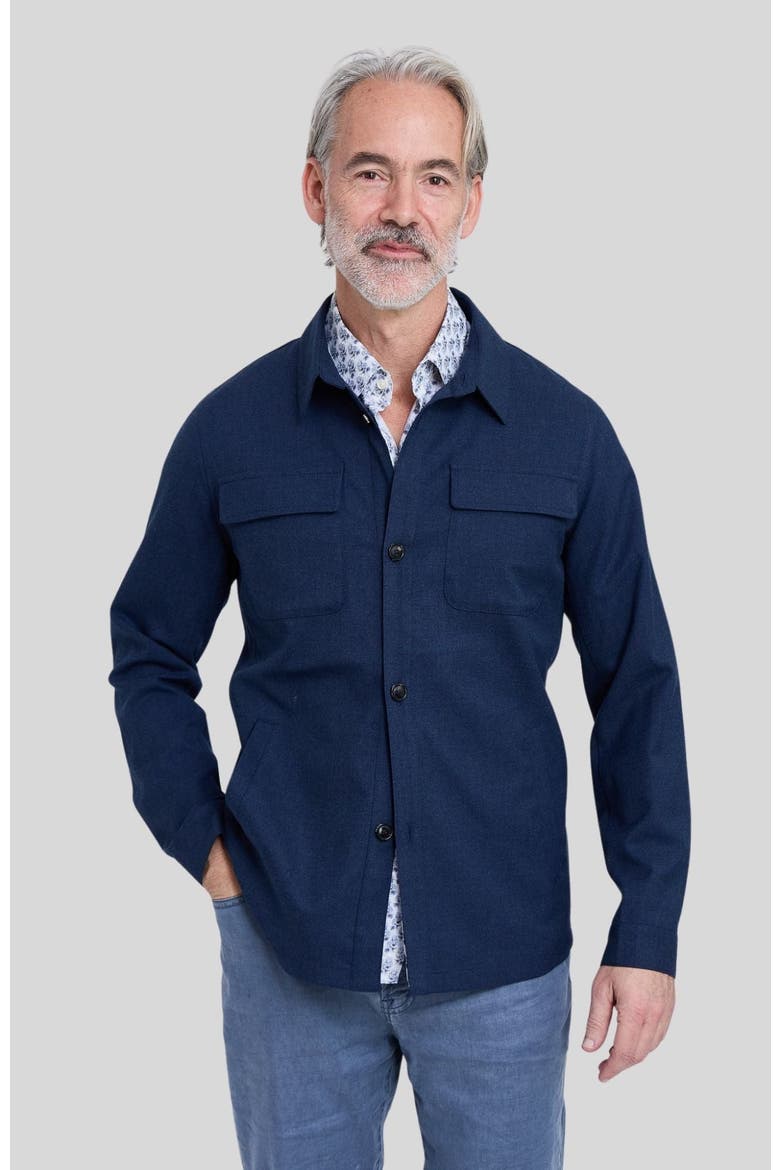 The Drummond Chore Jacket, Main, color, Navy