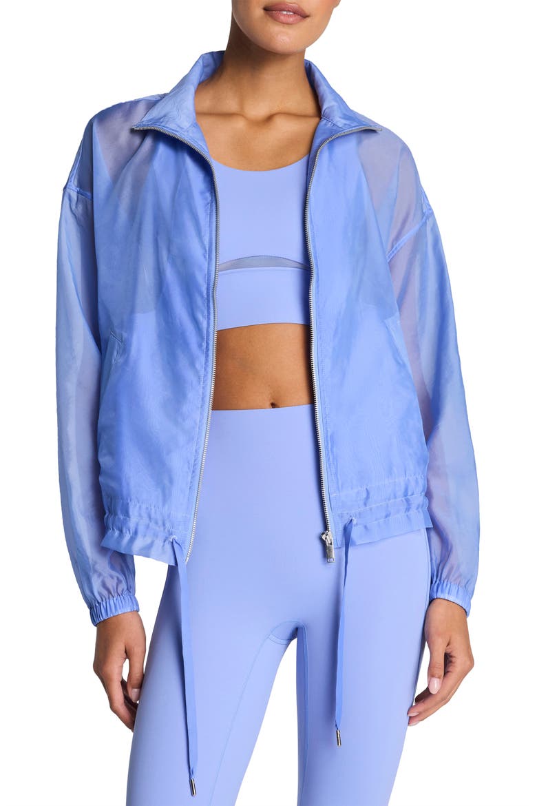 GM Sheer Full Zip Jacket (Women) | Nordstrom