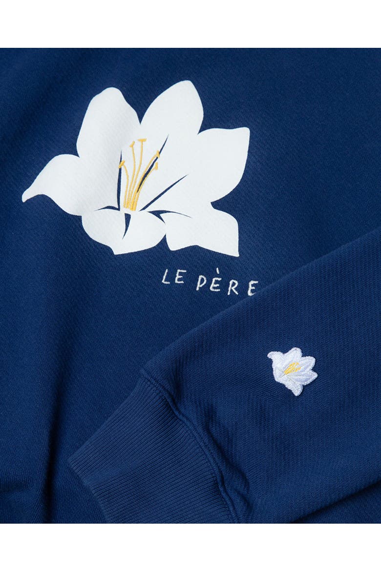 Perennial Sweatshirt, Alternate, color, Lily Blue