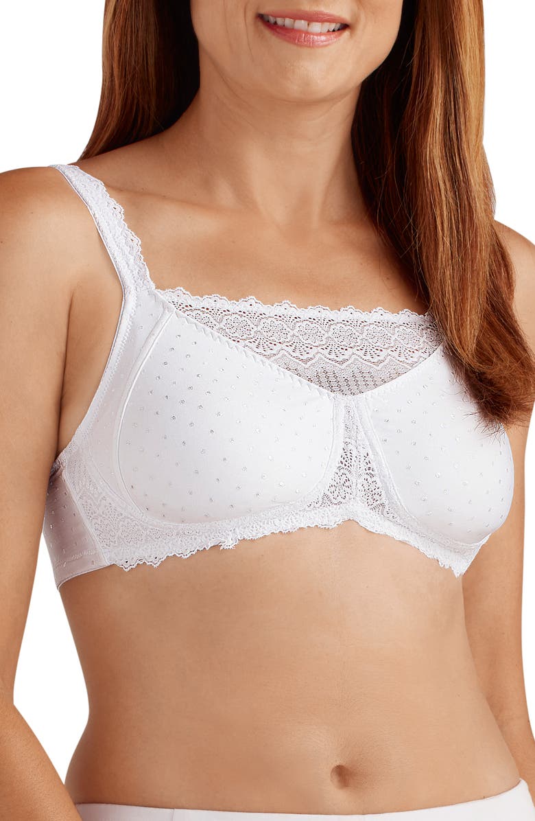 Amoena Dana Soft Cup Camisole Bra, Main, color, White