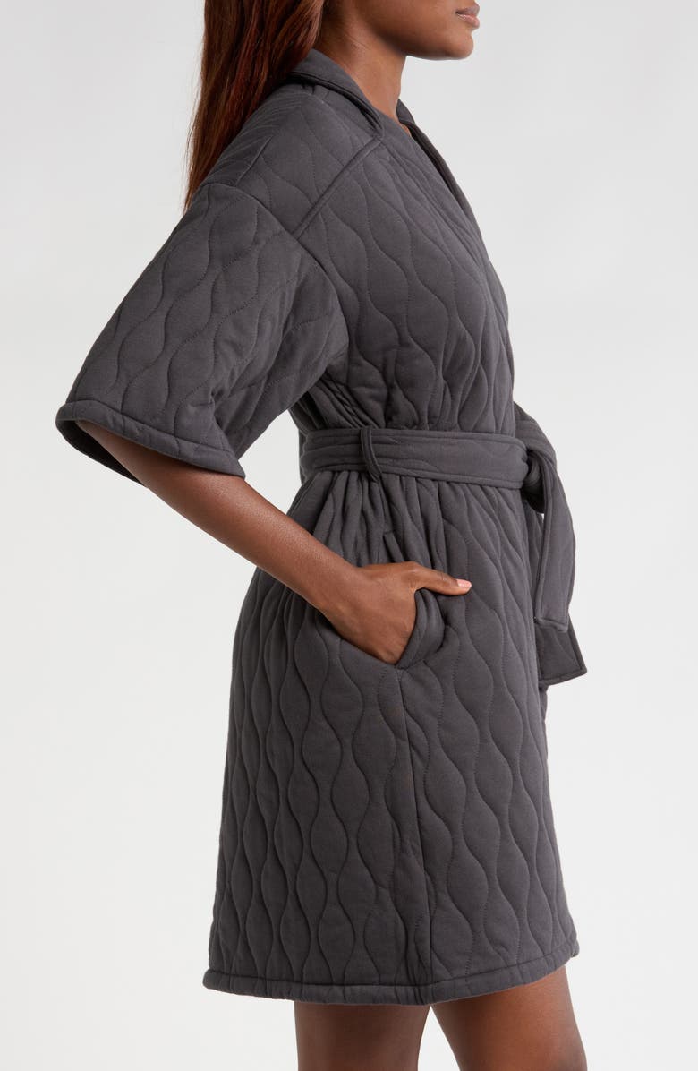 UGG<sup>®</sup> Zellwood Quilted Short Robe, Alternate, color,