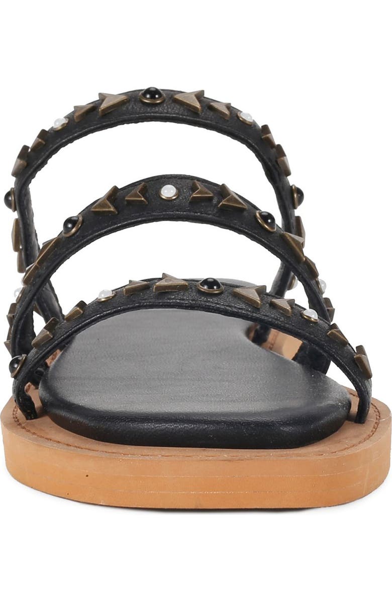 Frye Faye Studded Strappy Slide Sandal, Alternate, color,