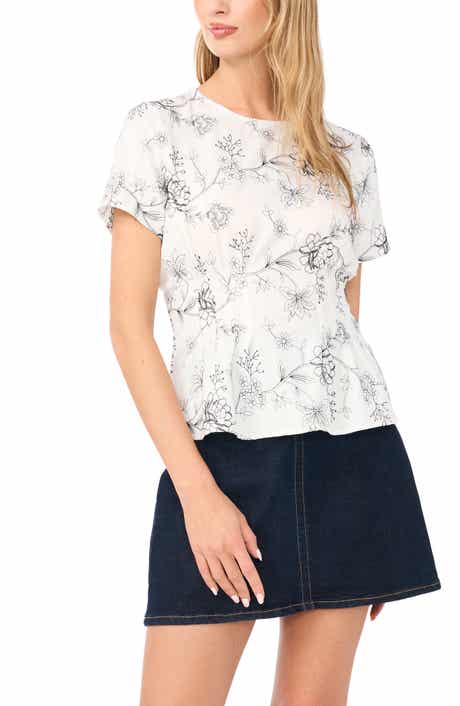 Pleat Waist Top