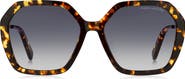 Marc Jacobs 57mm Gradient Square Sunglasses