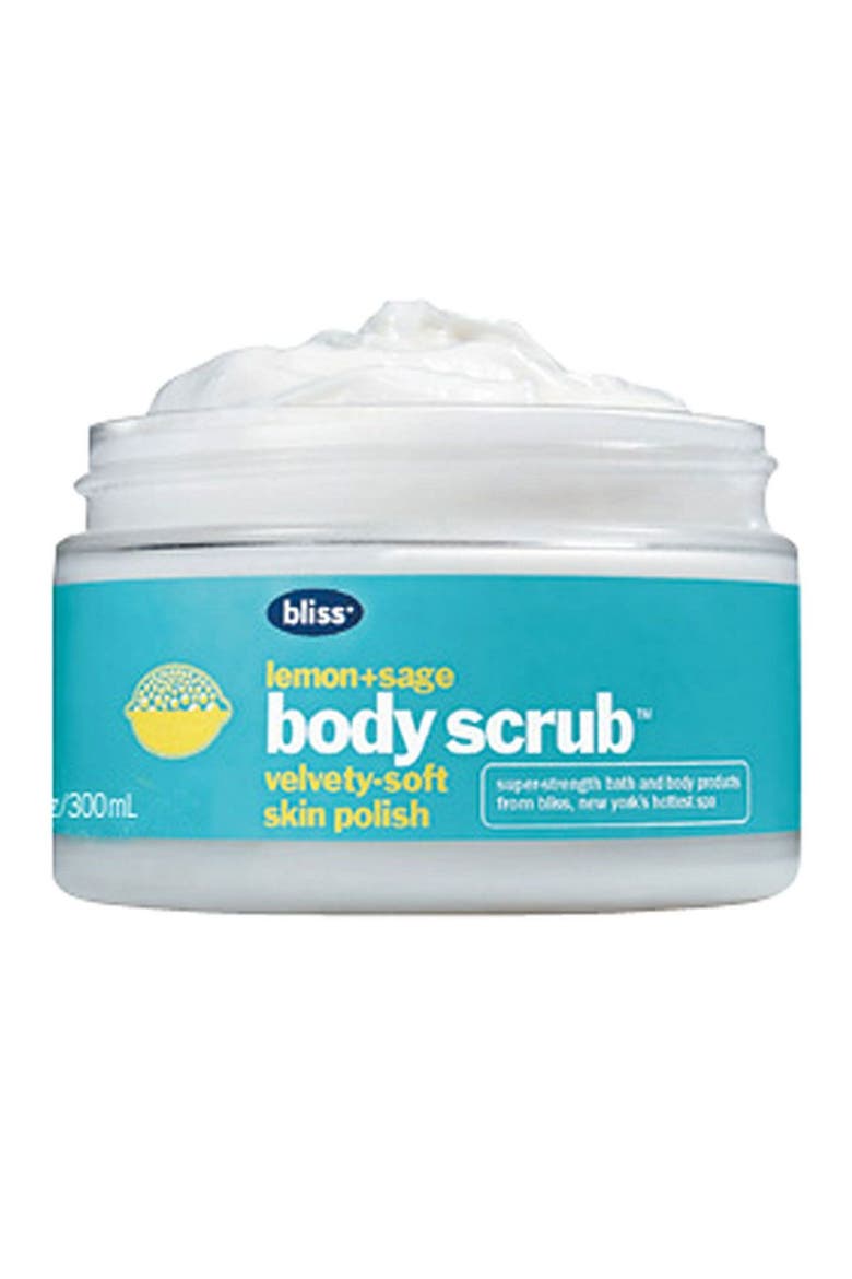 bliss® 'Lemon + Sage' Body Scrub, Main, color, NO COLOR