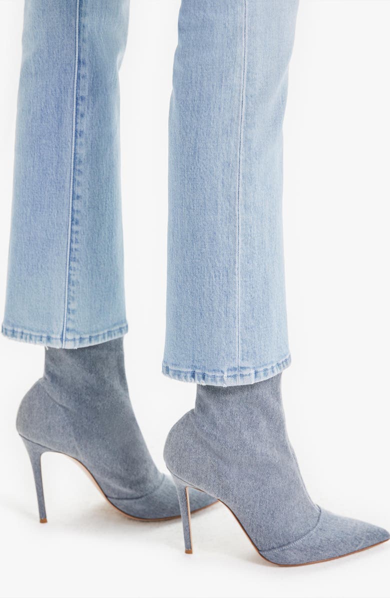 MOTHER The Insider High Waist Ankle Bootcut Jeans, Alternate, color, 