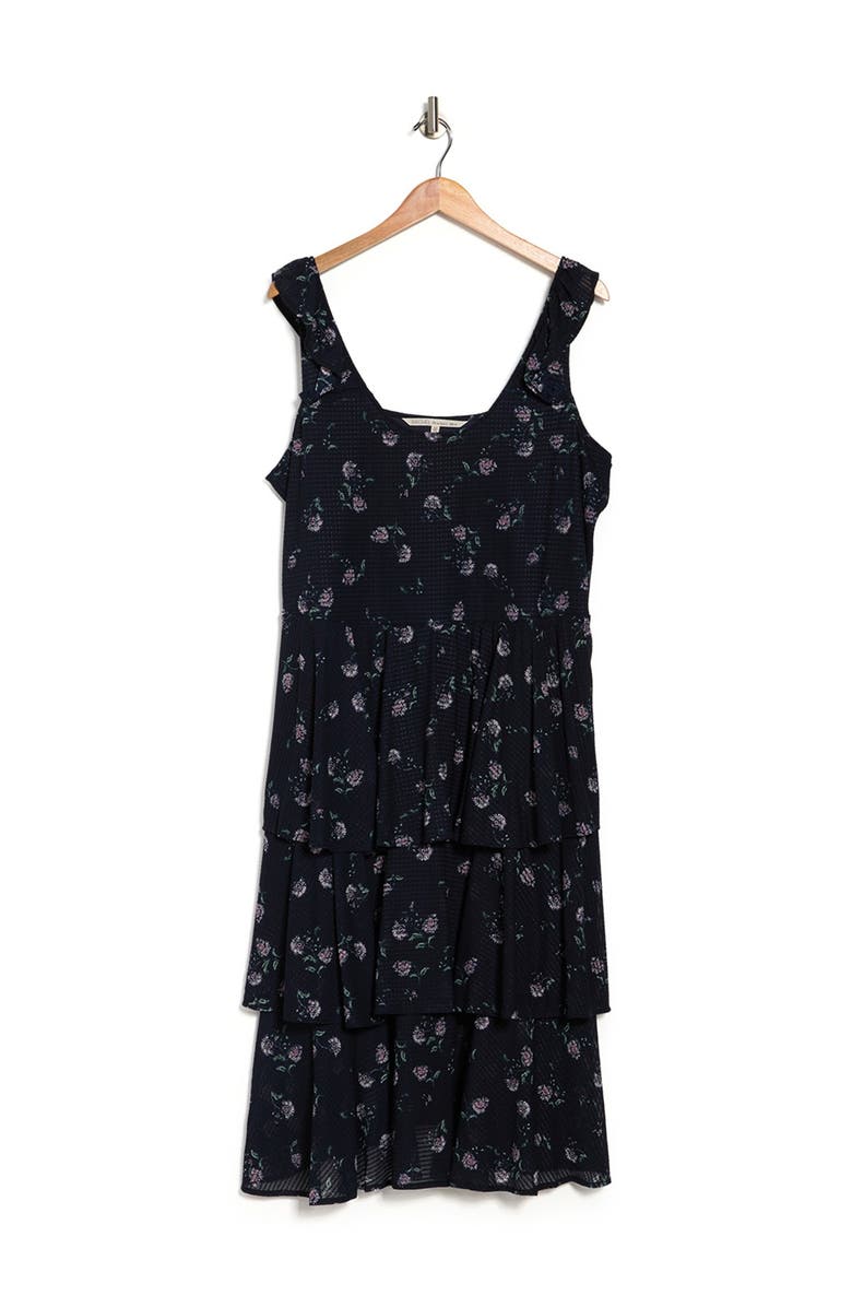 Rachel Roy Petite Aster Patterned Dress, Alternate, color, 