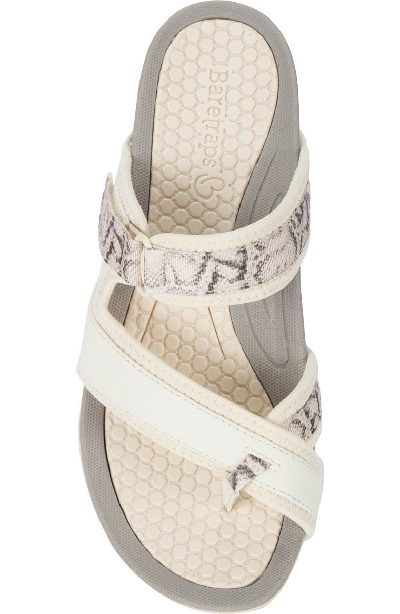 BARETRAPS Deserae Footbed Sandal, Alternate, color, Cream Snake