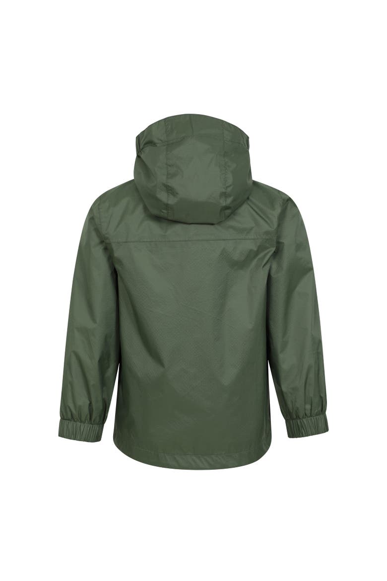 Childrens/Kids Torrent Taped Seam Waterproof Jacket, Alternate, color, Green