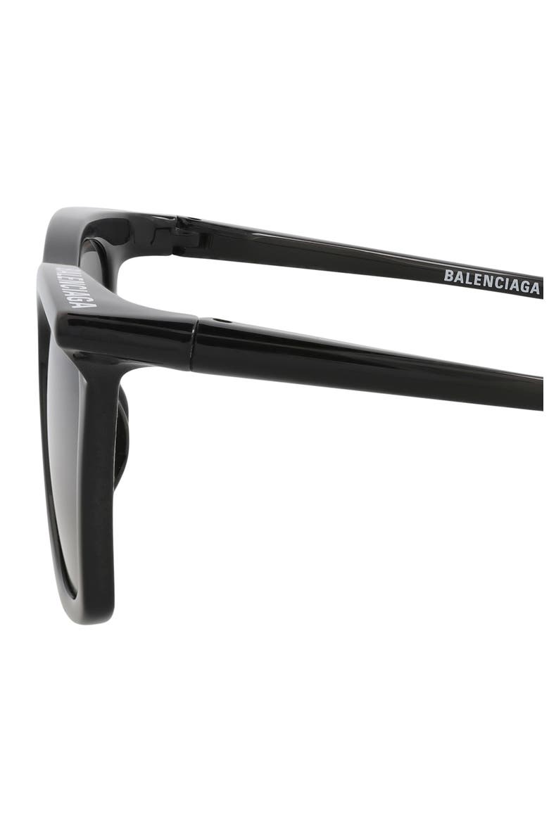 Core 54mm Square Sunglasses, Alternate, color, BLACK BLACK GREY